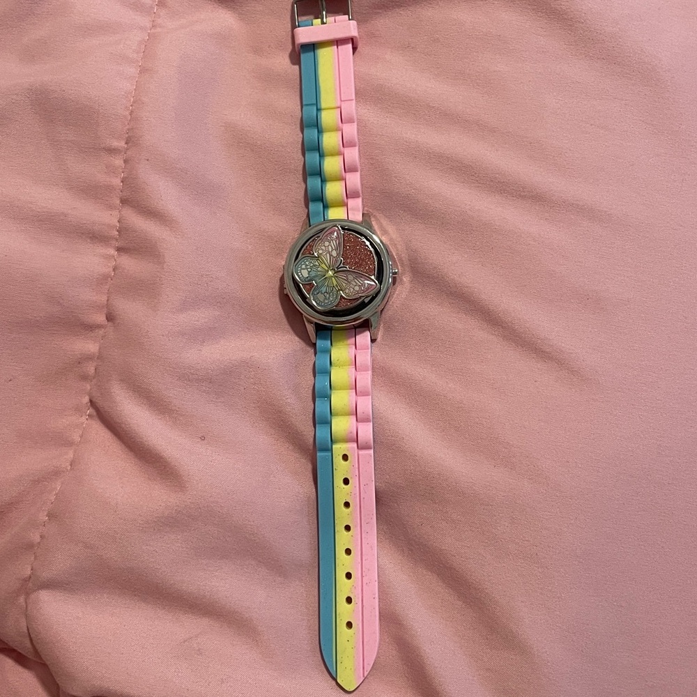 JoJo Siwa Rainbow and Butterfly Kids Watches